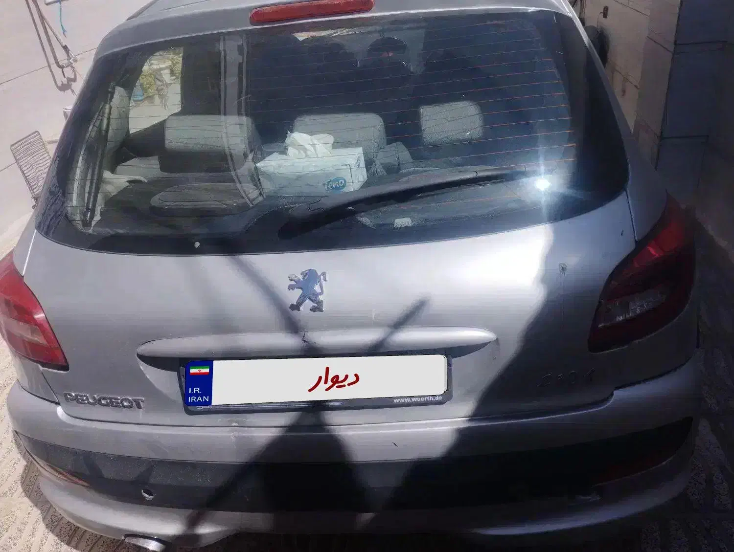 پژو 206 تیپ 2 - 1384