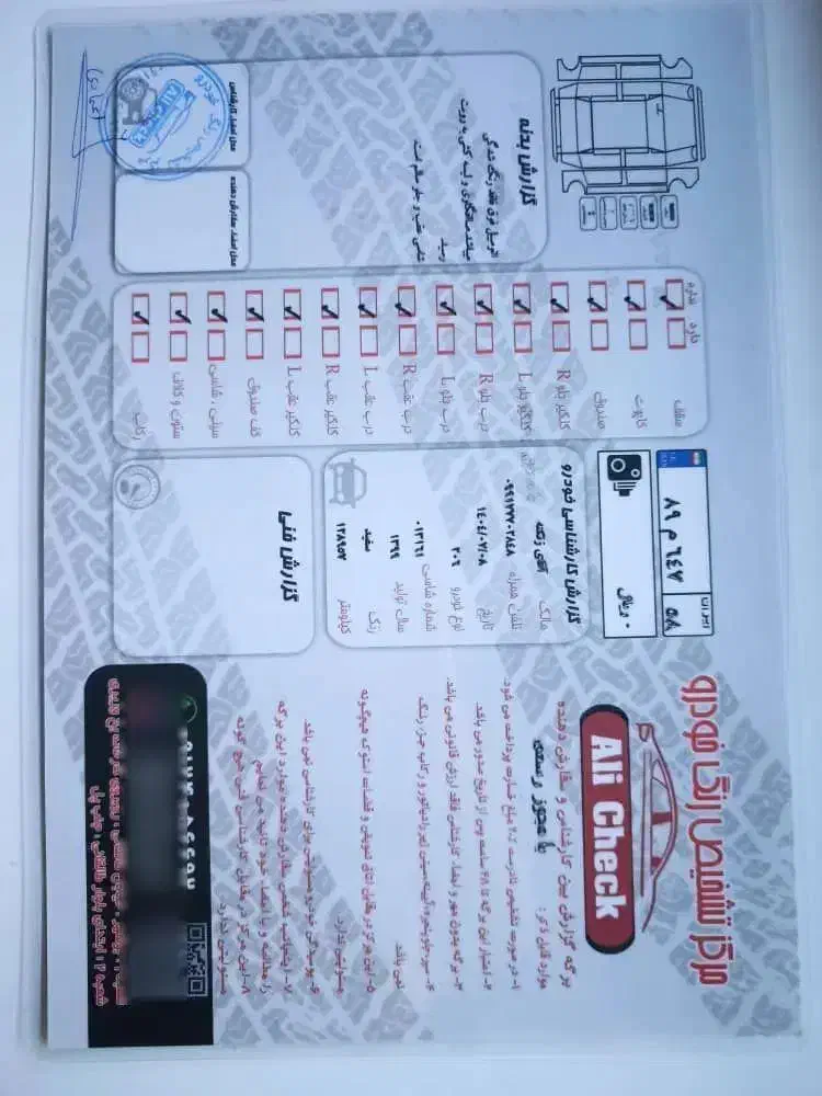 پژو 206 تیپ 2 - 1399