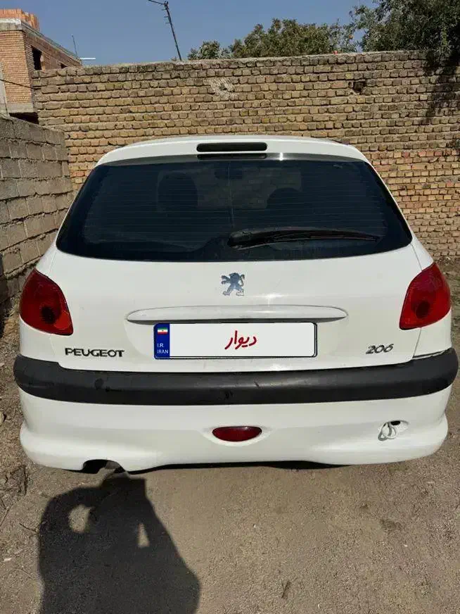 پژو 206 تیپ 5 - 1392