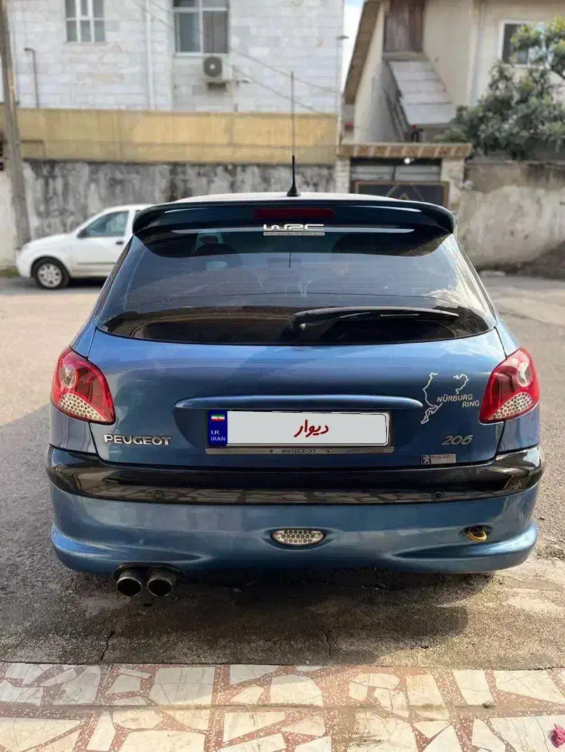 پژو 206 تیپ 5 - 1393