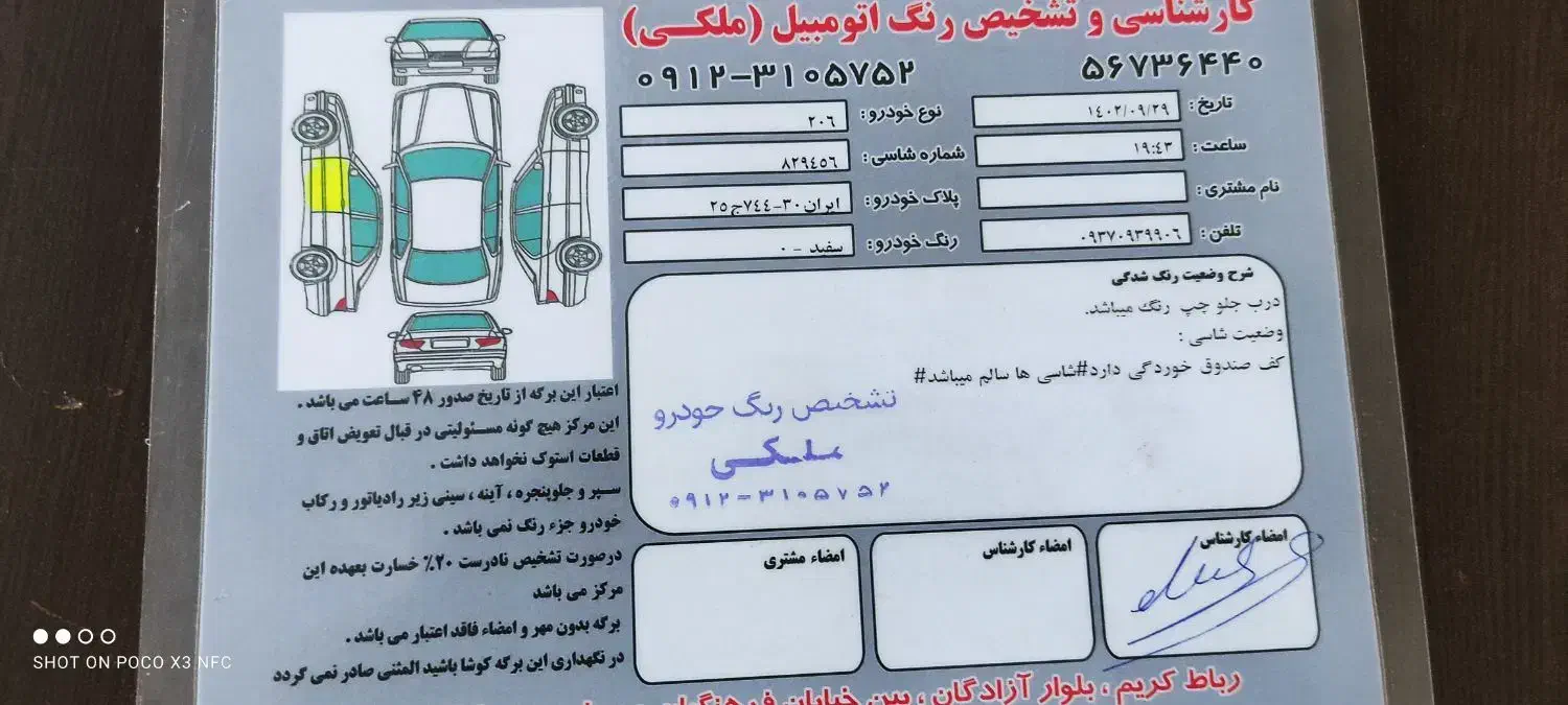 پژو 206 تیپ 2 - 1395