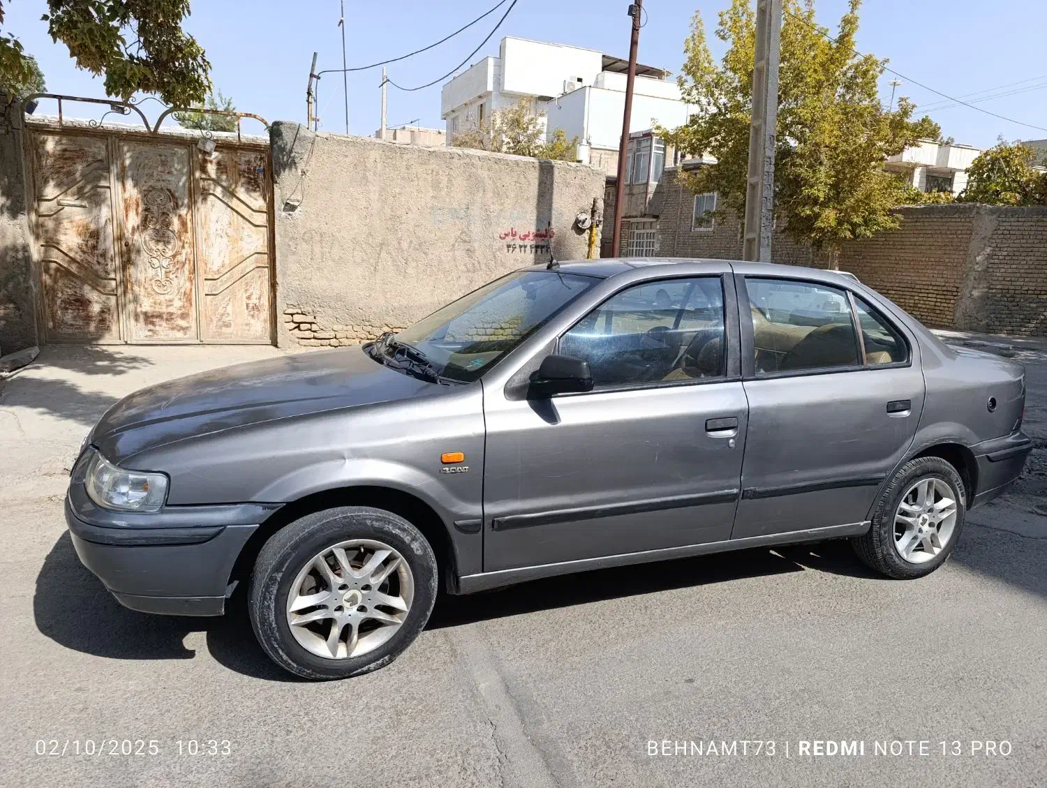 سمند LX EF7 دوگانه سوز - 1390