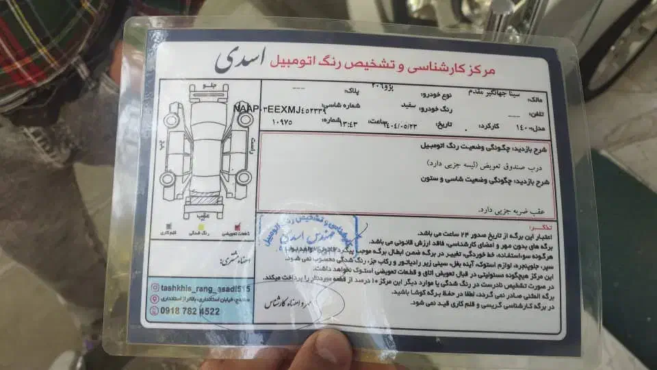 پژو 206 تیپ 3 - 1391
