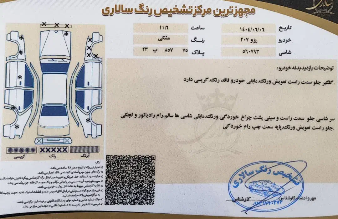 پژو 207 پانوراما دنده‌ای - 1402