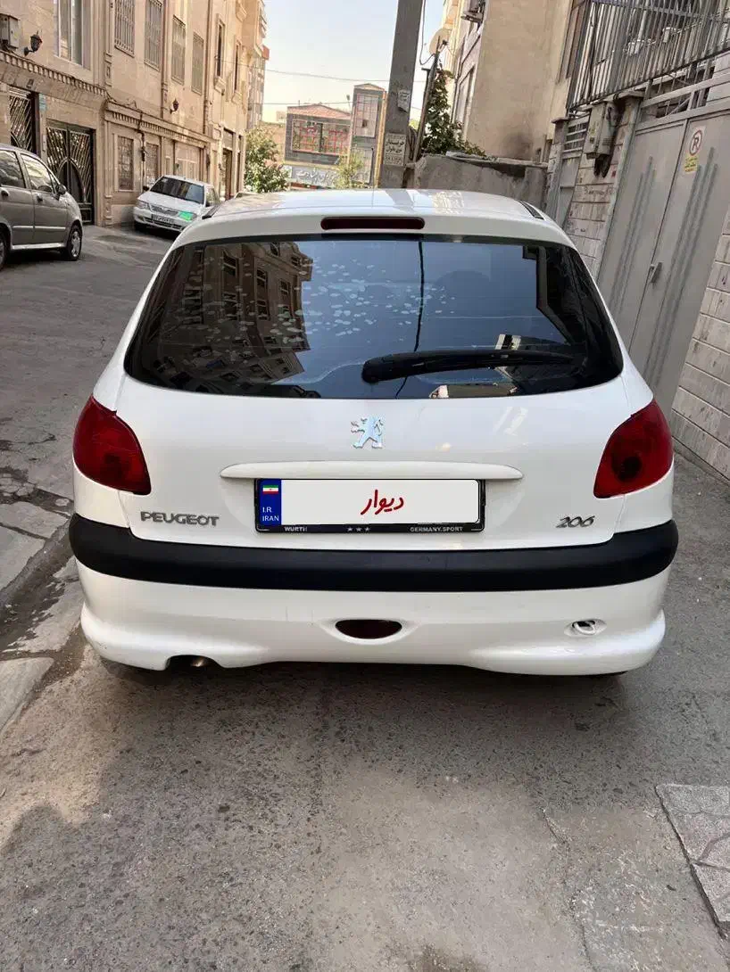پژو 206 تیپ 2 - 1398