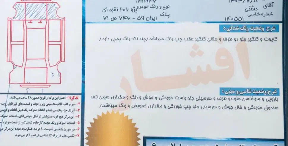 پژو 206 تیپ 2 - 1389