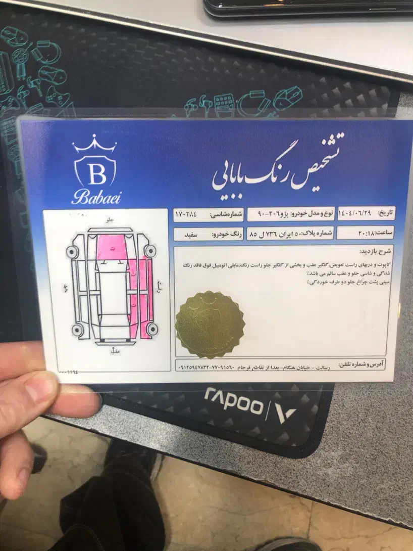 پژو 206 تیپ 6 - 1390