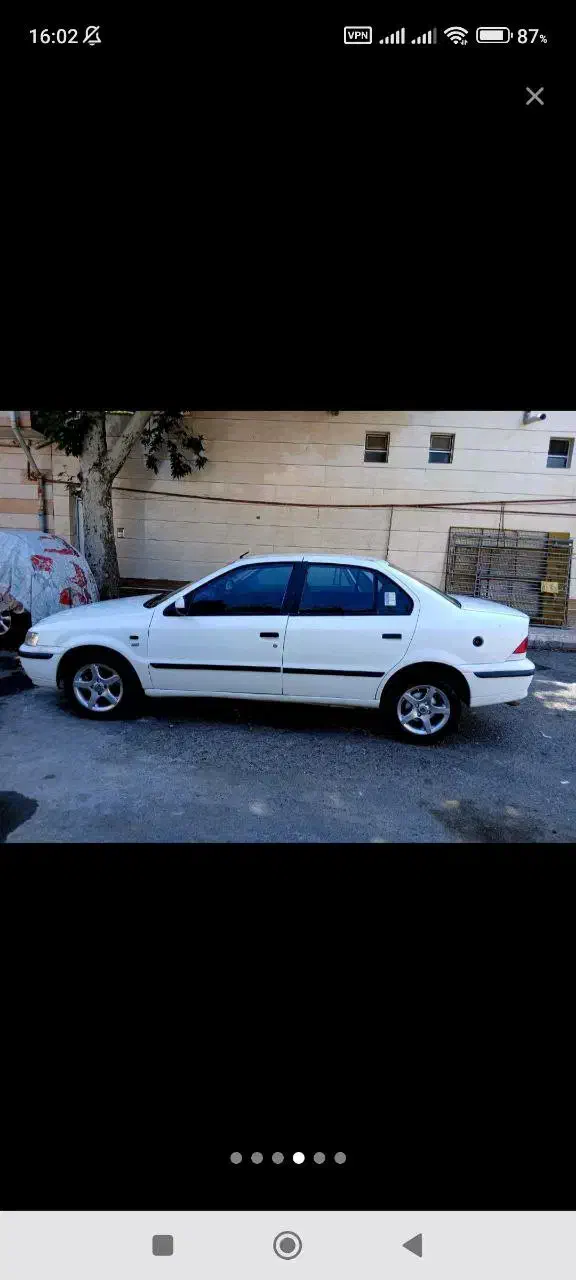 سمند LX EF7 دوگانه سوز - 1394
