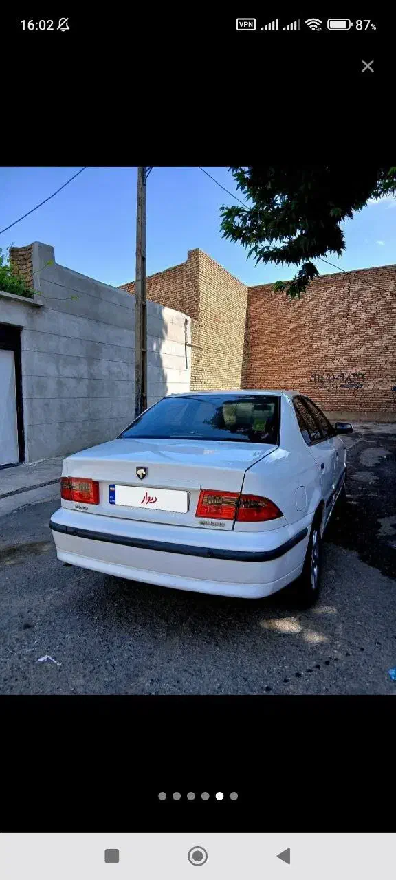 سمند LX EF7 دوگانه سوز - 1394