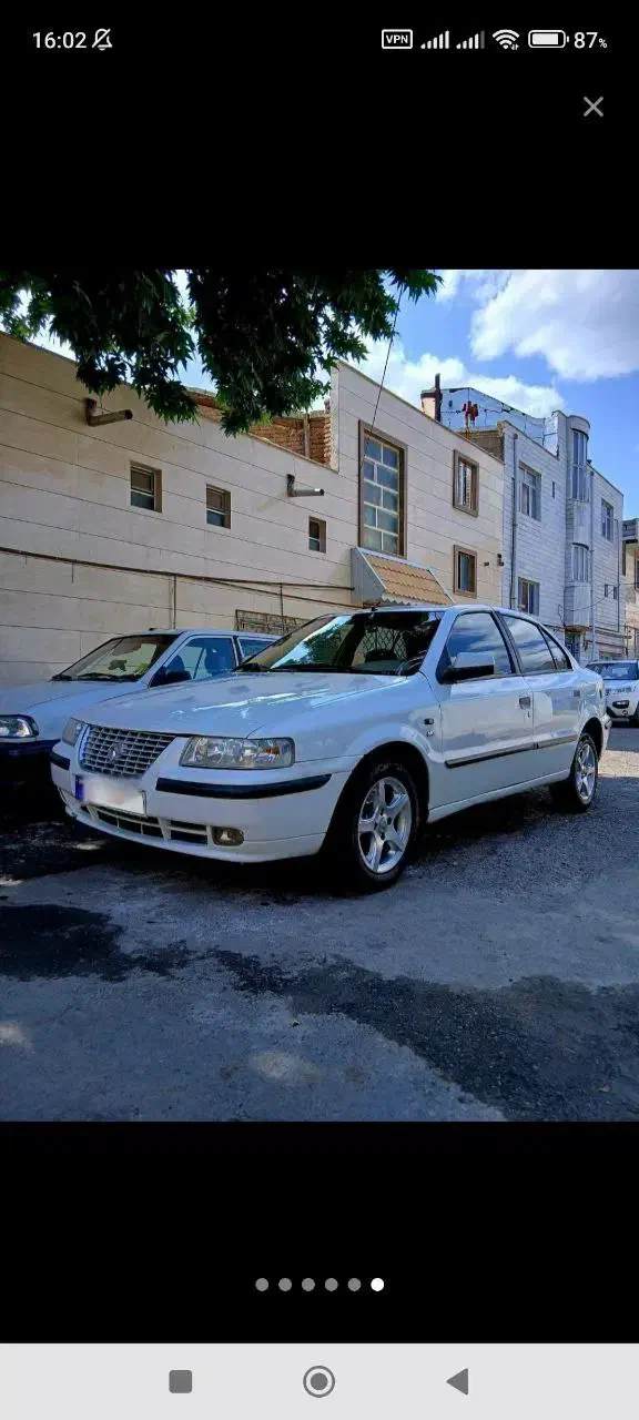 سمند LX EF7 دوگانه سوز - 1394