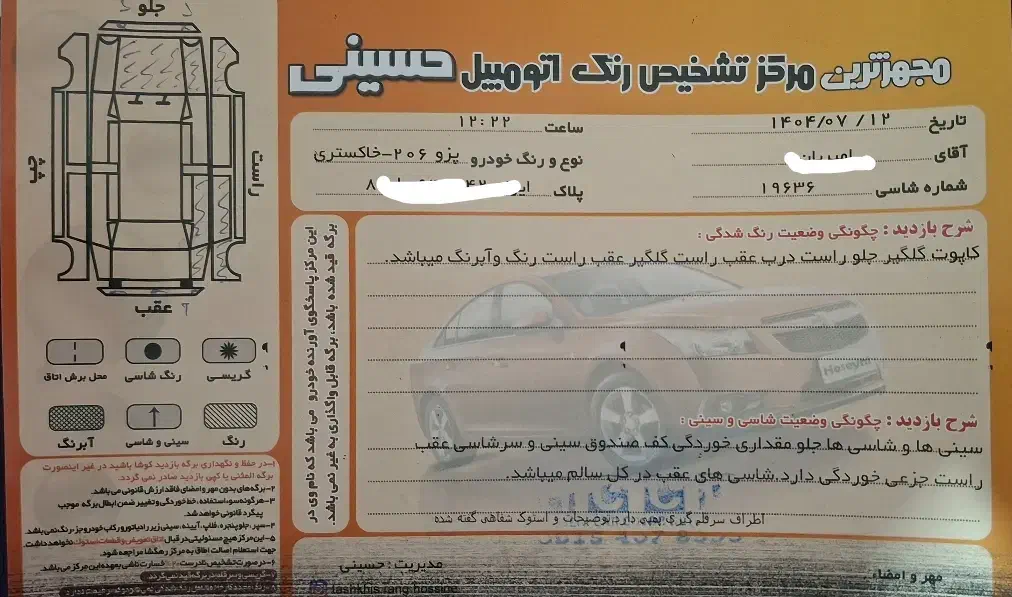 پژو 206 تیپ 2 - 1383