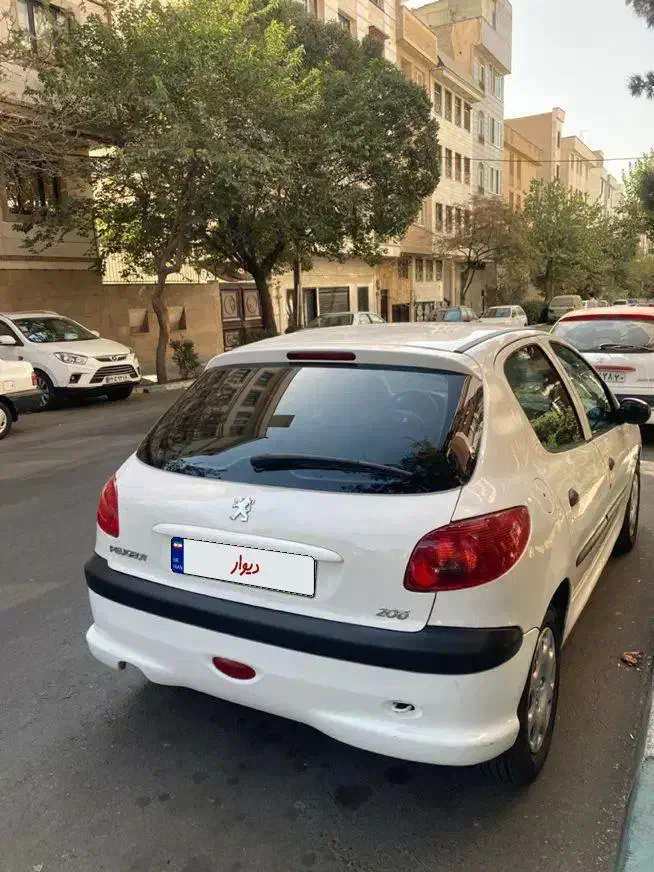 پژو 206 تیپ 6 - 1387