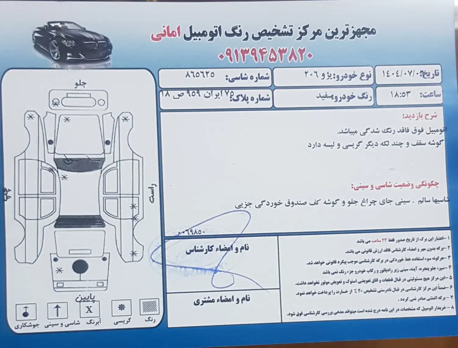 پژو 206 تیپ 5 - 1395