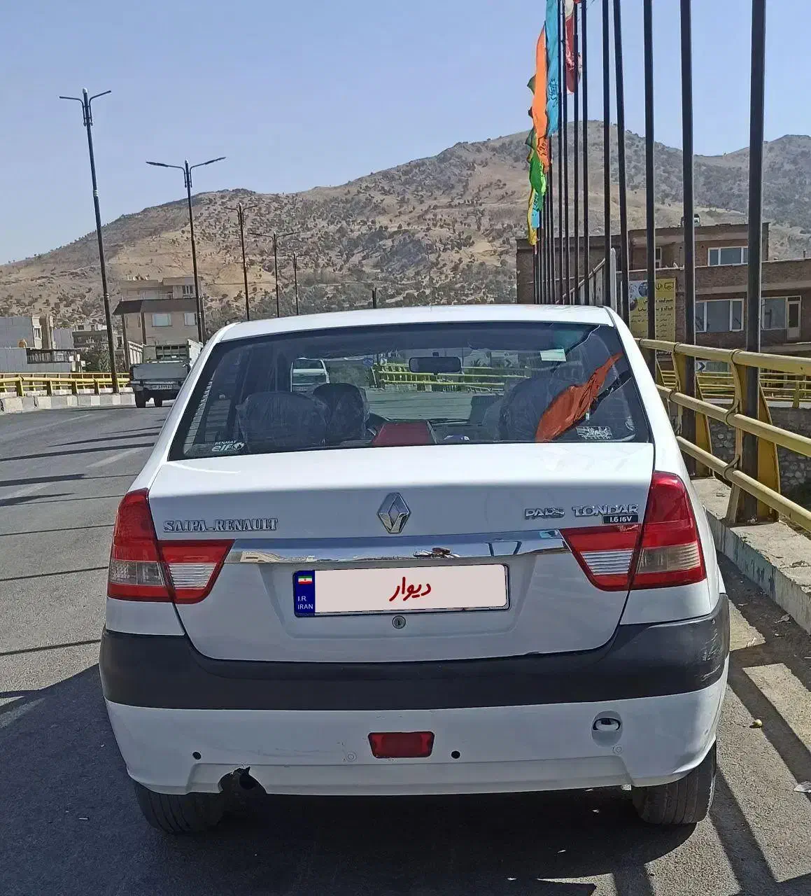 رنو پارس تندر گیربکس JHQ + مولتی مدیا - 1395
