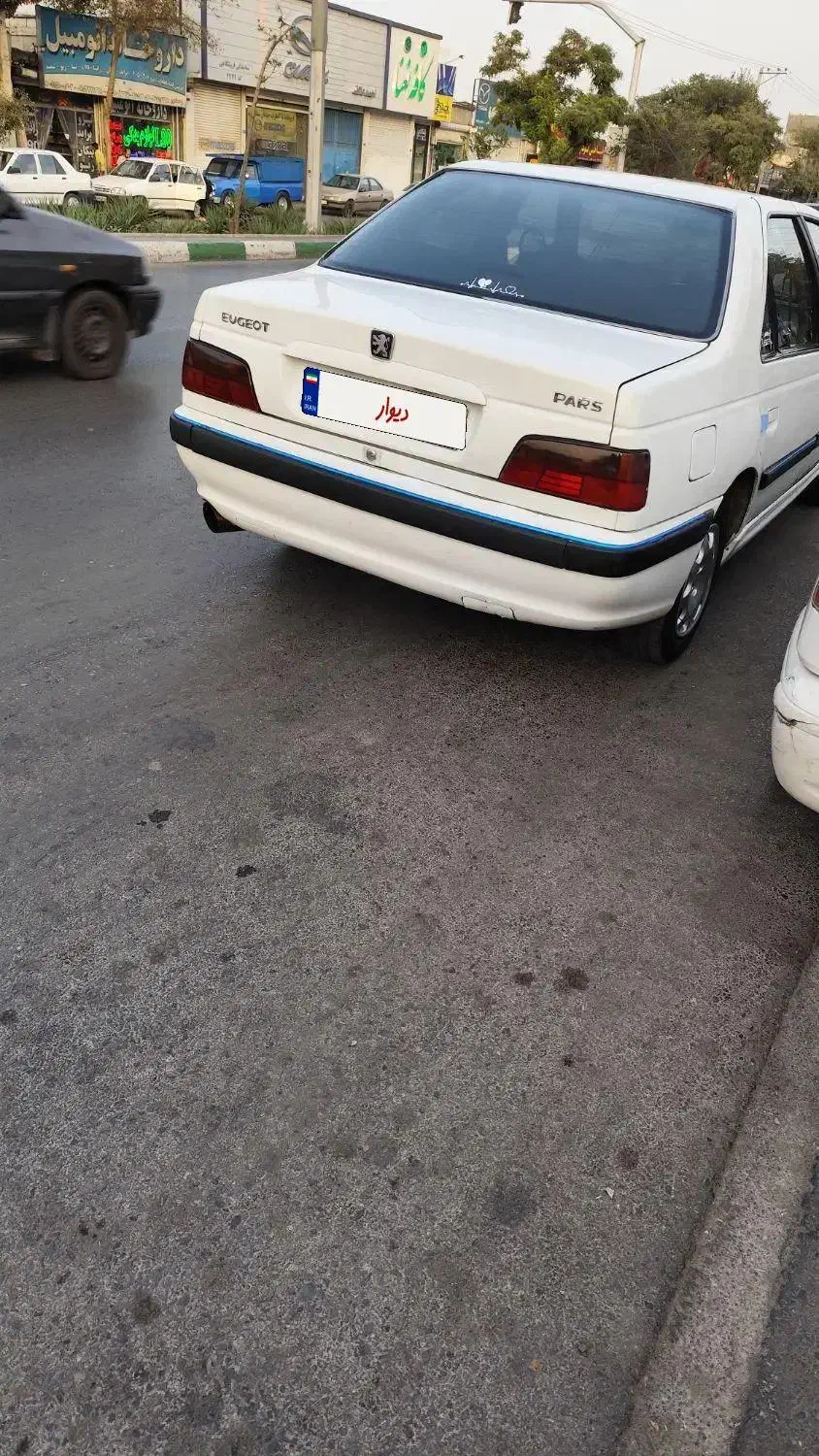پژو پارس دوگانه سوز - 1387