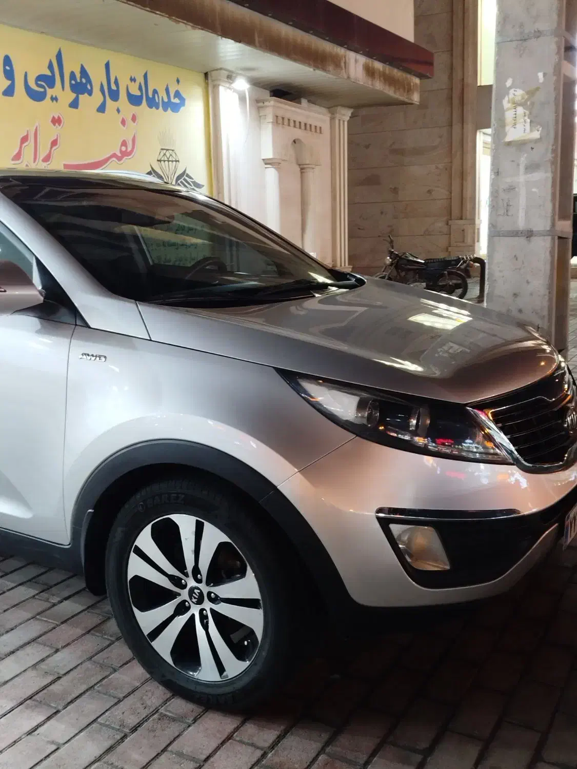 کیا اسپورتیج 4 سیلندر فول 2400cc - 2012