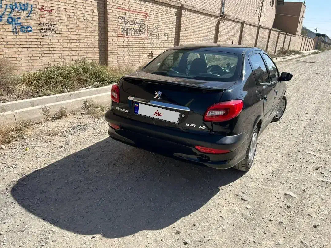 پژو ۲۰۷ صندوق دار اتوماتیک - 1398