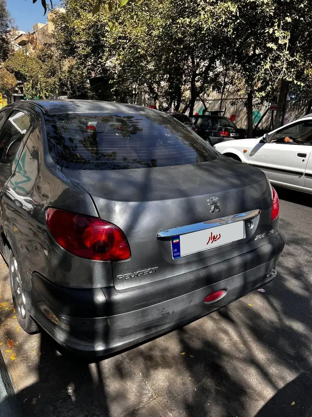 پژو ۲۰۶ صندوق دار v8 - 1387