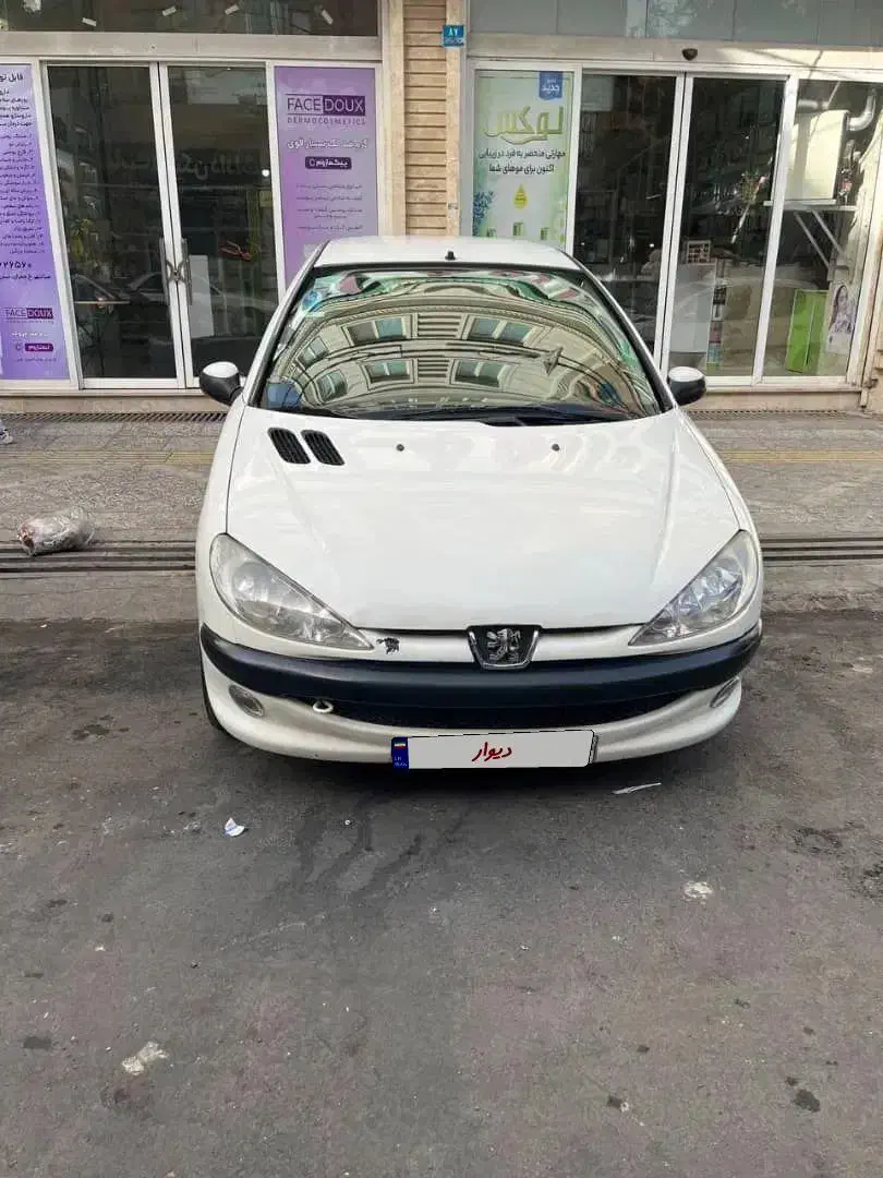 پژو ۲۰۶ صندوق دار v6 - 1389
