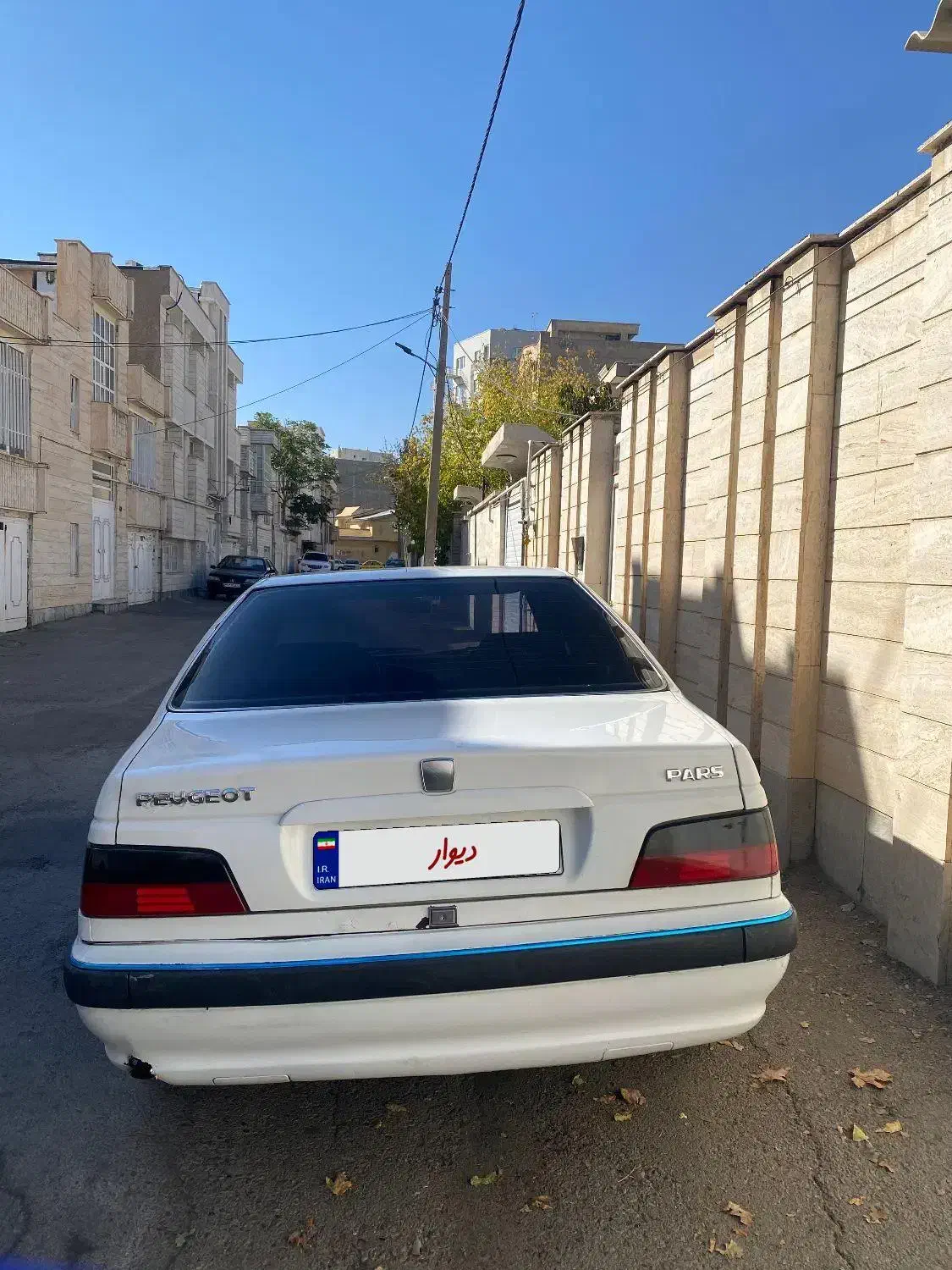 پژو پارس XU7ساده - 1388