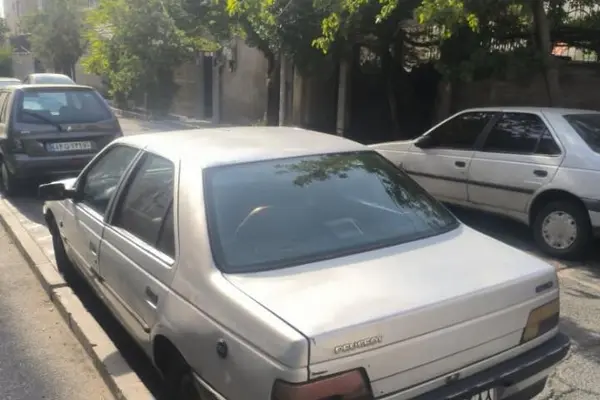 پژو 405 GLX - دوگانه سوز - 1386