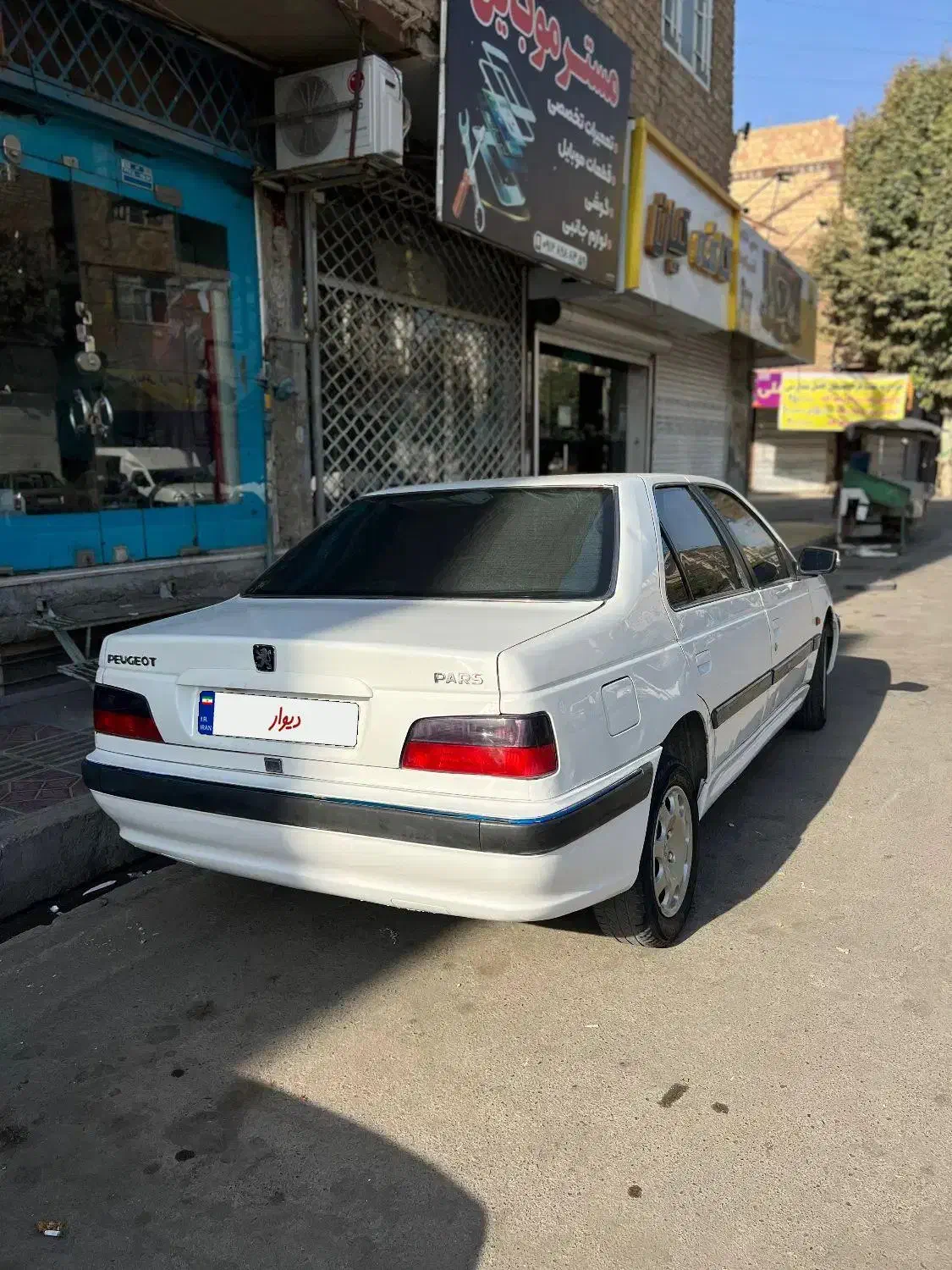 پژو پارس دوگانه سوز - 1387