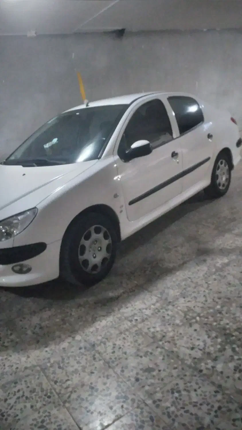 پژو ۲۰۶ صندوق دار v8 - 1396