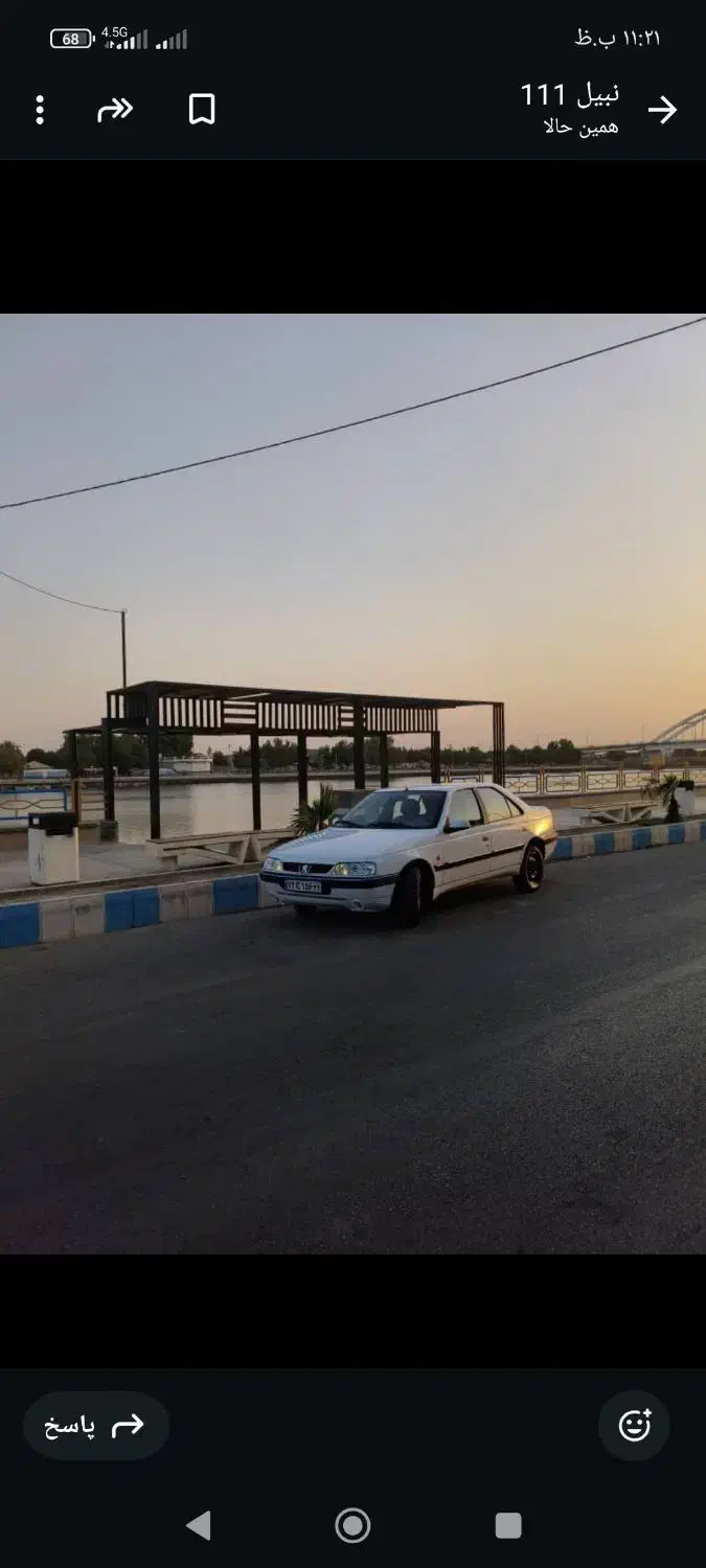 پژو 405 SLX بنزینی TU5 - 1398