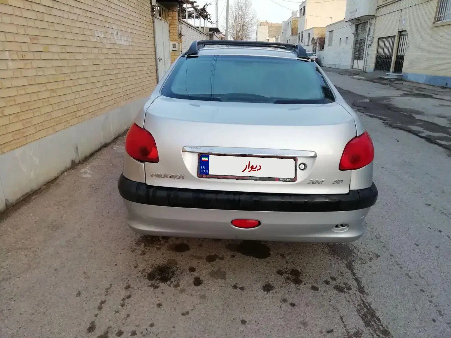پژو ۲۰۶ صندوق دار v1 - 1386