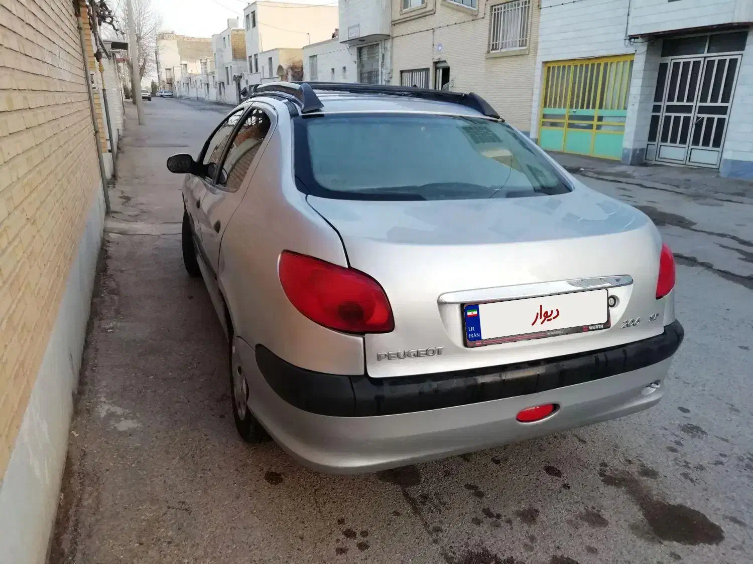 پژو ۲۰۶ صندوق دار v1 - 1386
