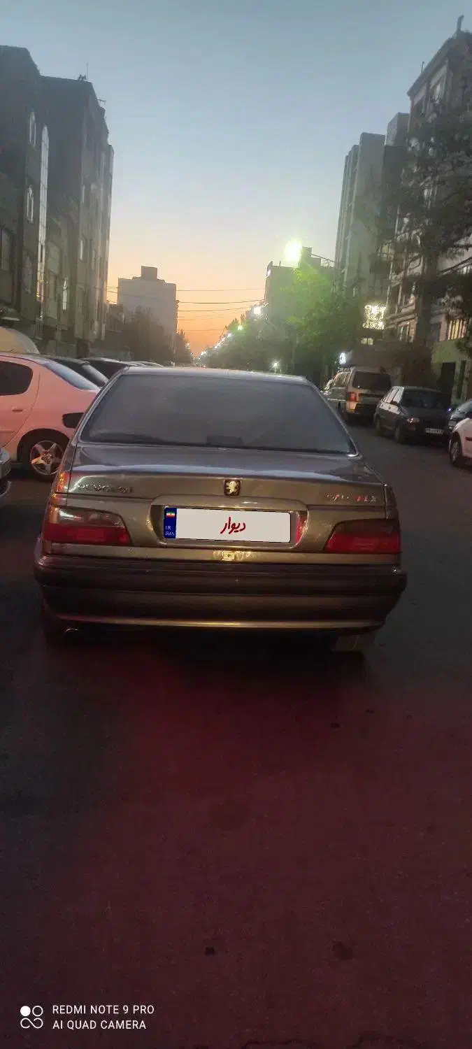 پژو پارس دوگانه سوز - 1392