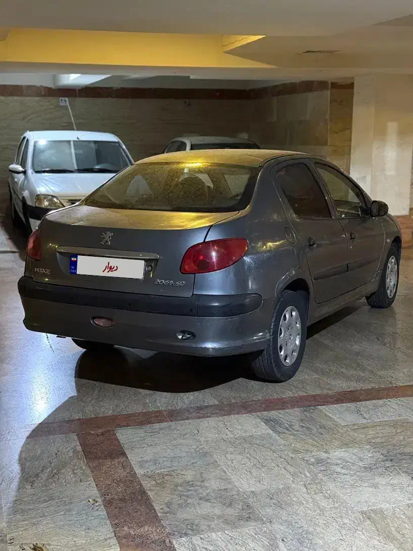 پژو ۲۰۶ صندوق دار v9 - 1389
