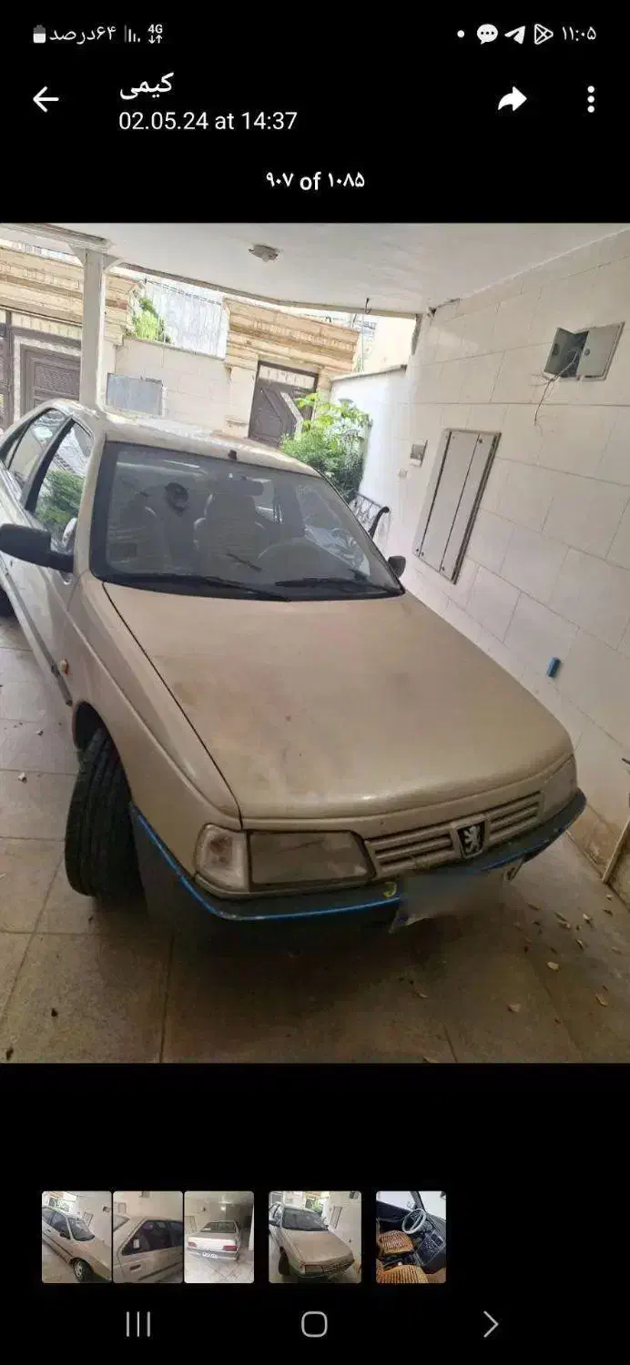 پژو 405 GLX - دوگانه سوز - 1388
