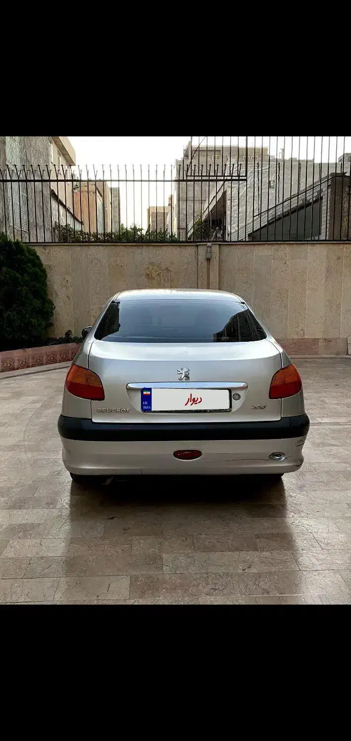 پژو 206 تیپ 2 - 1387