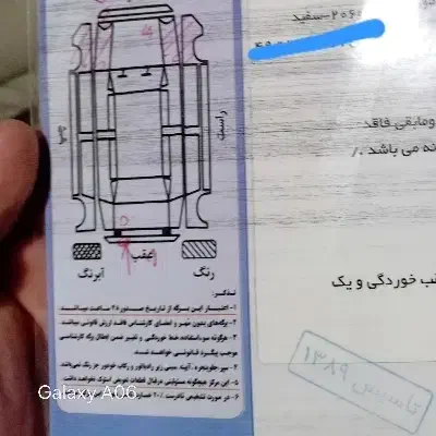 پژو ۲۰۶ صندوق دار v8 - 1396