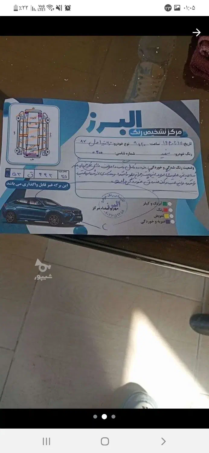 سیتروئن زانتیا SX - 1388