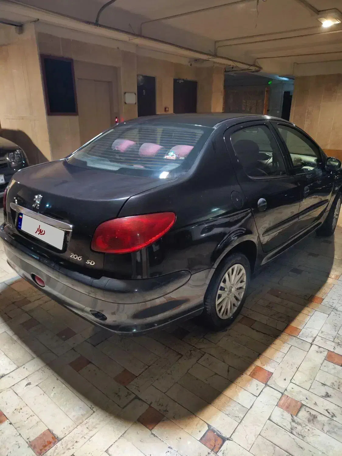 پژو ۲۰۶ صندوق دار v9 - 1390
