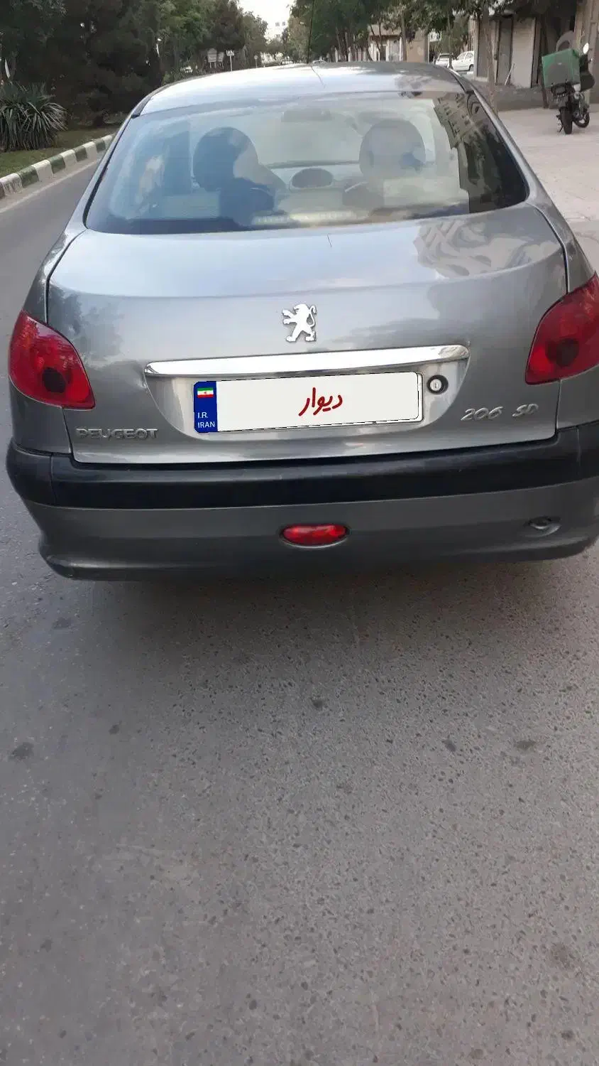 پژو ۲۰۶ صندوق دار v8 - 1388