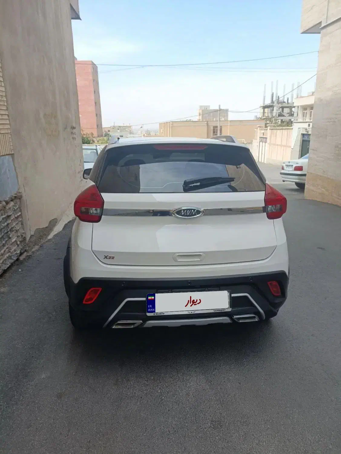 ام وی ام X22 دنده ای اسپرت اکسلنت - 1402