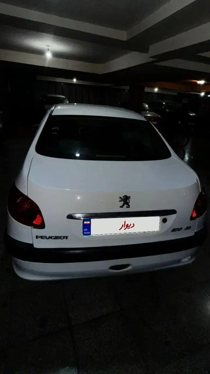پژو ۲۰۶ صندوق دار v8 - 1390