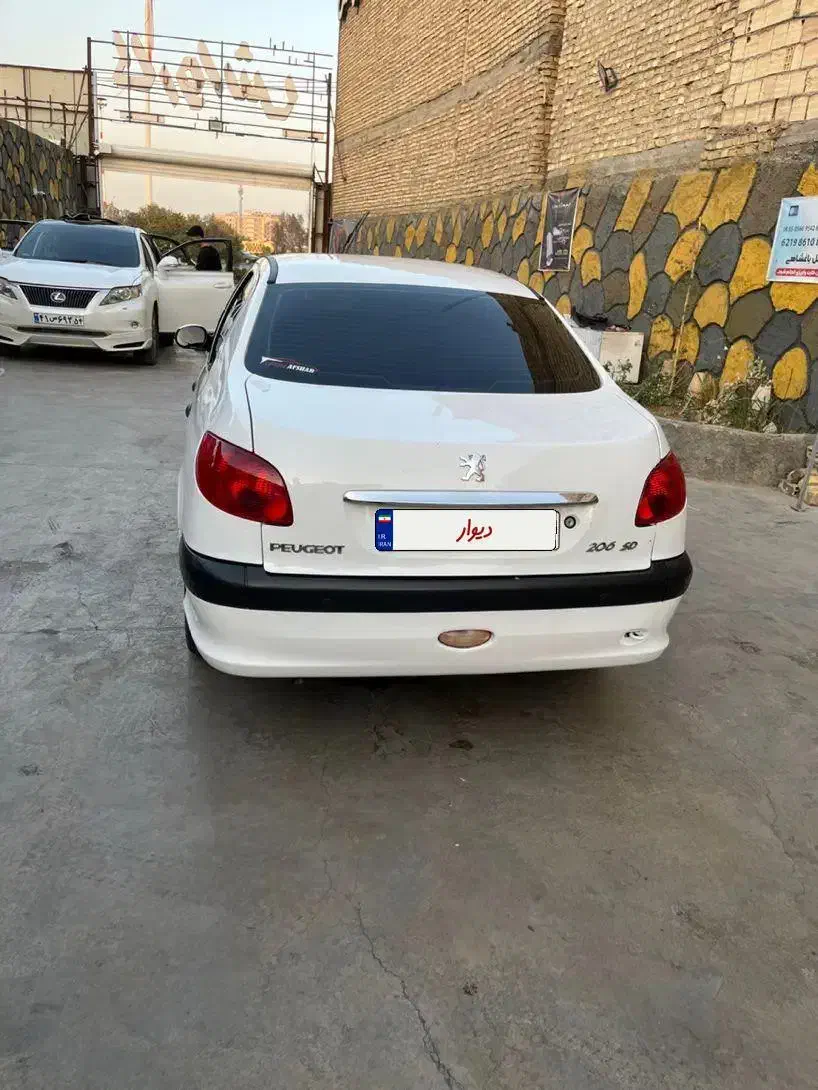 پژو ۲۰۶ صندوق دار v20 - 1389