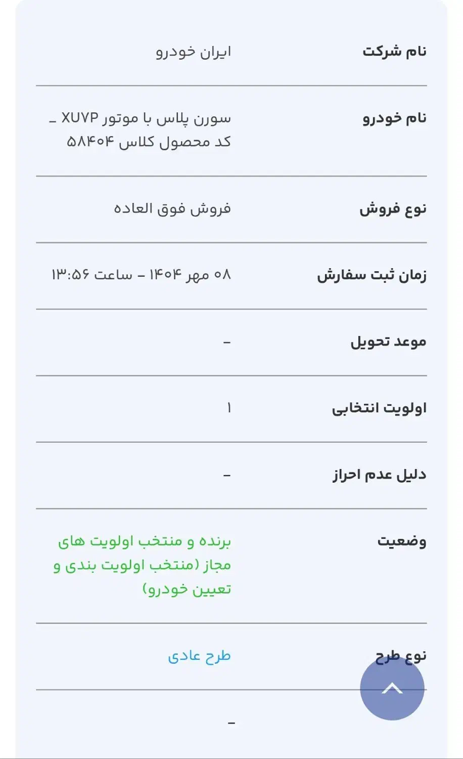 سمند سورن پلاس تاکسی دوگانه سوز - 1404