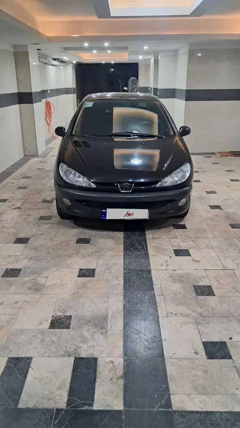 پژو ۲۰۶ صندوق دار v8 - 1396