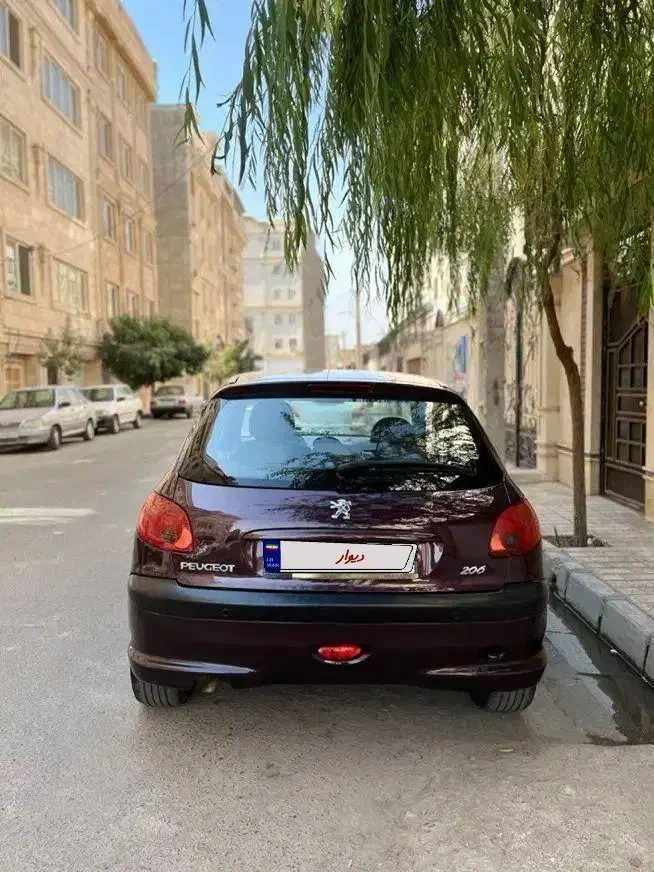 پژو 206 تیپ 5 - 1396