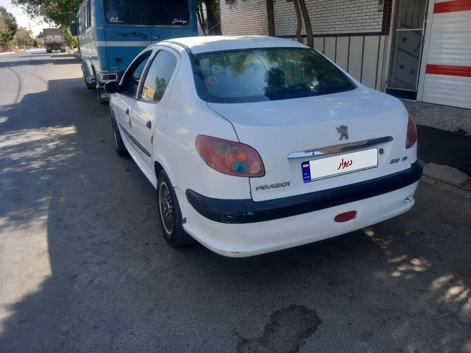 پژو ۲۰۶ صندوق دار v9 - 1391