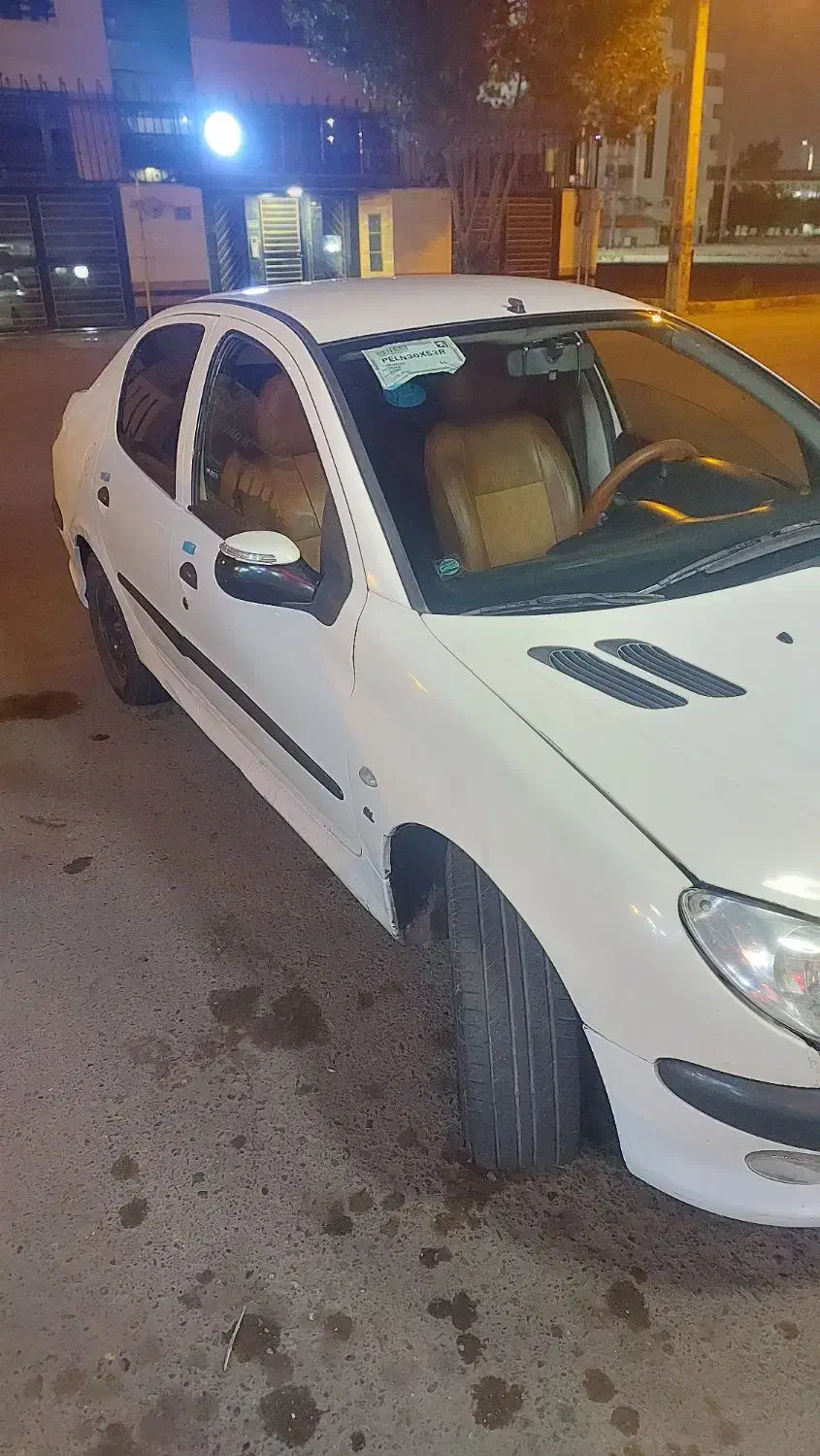 پژو ۲۰۶ صندوق دار v8 - 1388