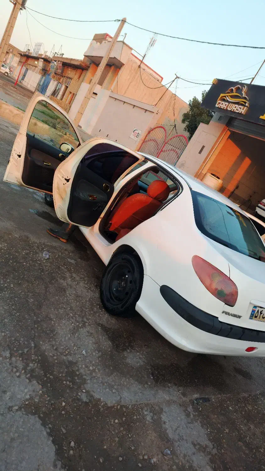 پژو ۲۰۶ صندوق دار v8 - 1388