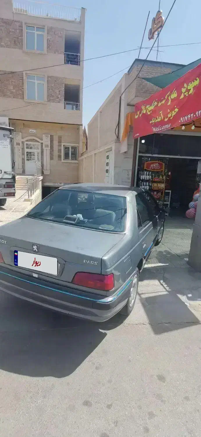 پژو پارس دوگانه سوز - 1391