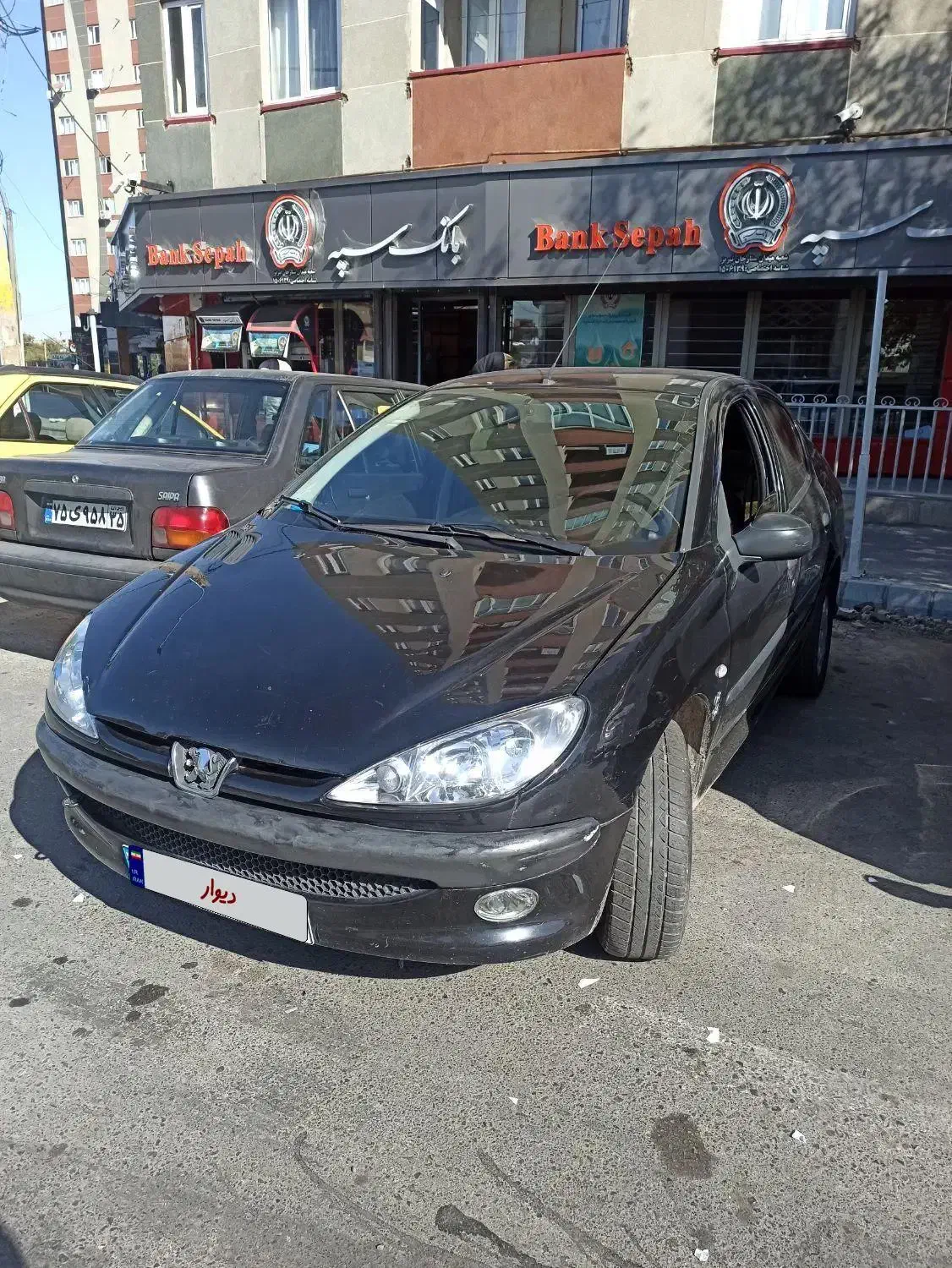 پژو ۲۰۶ صندوق دار v20 - 1388