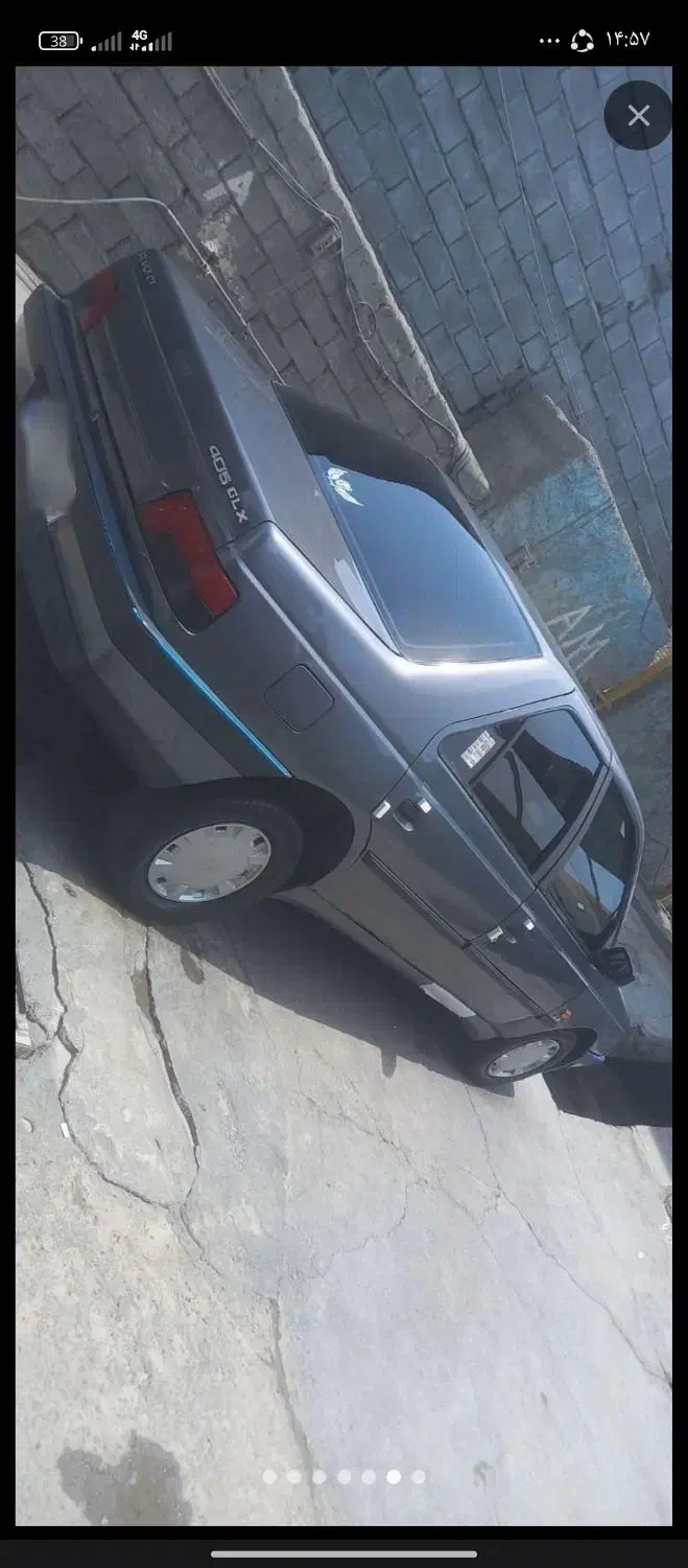 پژو 405 GLX - دوگانه سوز - 1396